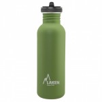 Пляшка для води LAKEN Basic Steel Bottle 0,75L - Flow Cap