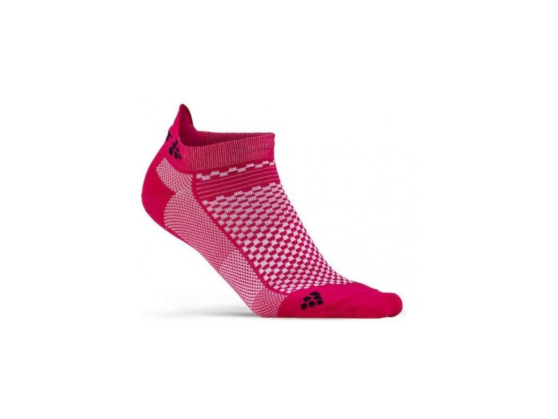 Комплект шкарпеток CRAFT Cool Shaftless 2-Pack Sock red 