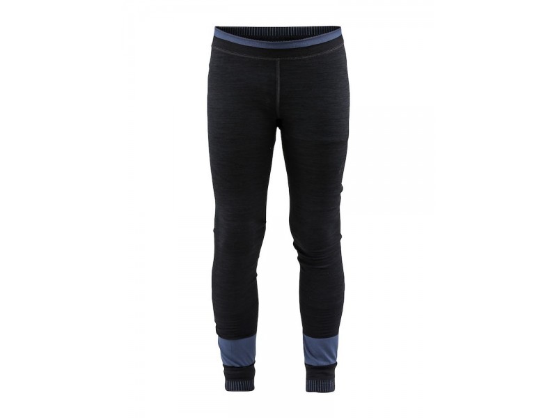 Термоштаны Craft Fuseknit Comfort Pants Junior black |blue 122-128