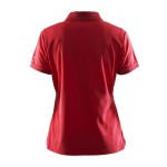 Футболка Craft Polo Shirt Pique Classic Woman red 
