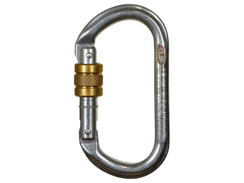 Карабін Climbing Technology Oval screw stainless steel 