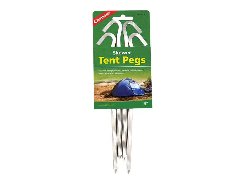 Колышки для палатки Coghlans Skewer Pegs - 9" - 4 Pack 1009 