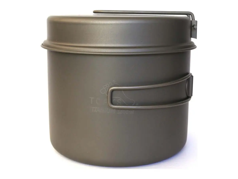 Кастрюля + сковорода Toaks Titanium 1600ml Pot with Pan 