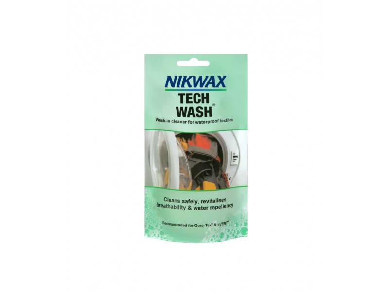 Средство для стирки одежды Nikwax Tech wash pouch 100ml 