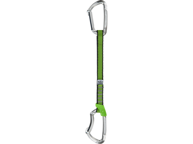Оттяжка с карабинами Climbing Technology Lime set NY 22 cm 