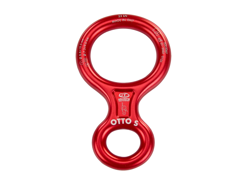 Спусковое устройство Climbing Technology Otto Small red\orange\grey