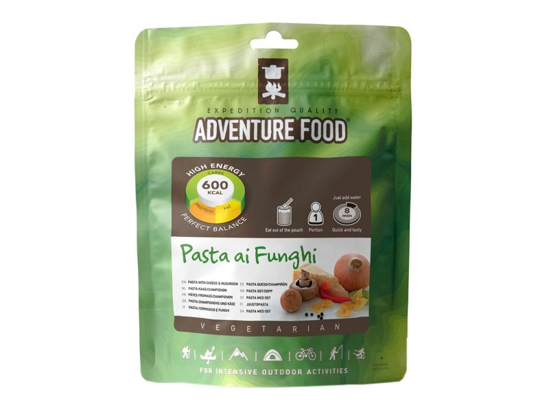 Паста с сыром и грибами Adventure Food Pasta ai Funghi 