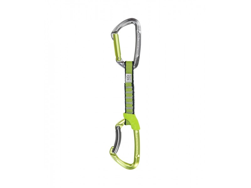 Відтяжка із карабінами Climbing Technology Lime set 12 cm NY 
