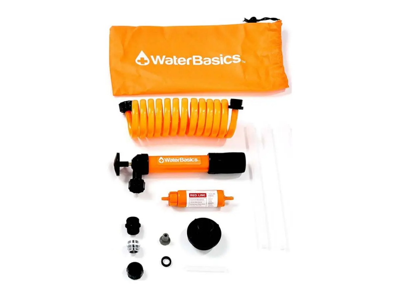 Фільтр для води Aquamira WaterBasics™ Emergency Pump and Filter Kit (RED-II-120) 