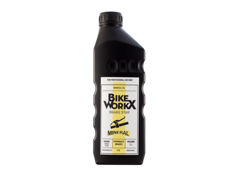 Гальмівна рідина BikeWorkX Brake Star Мінеральне масло 1л.