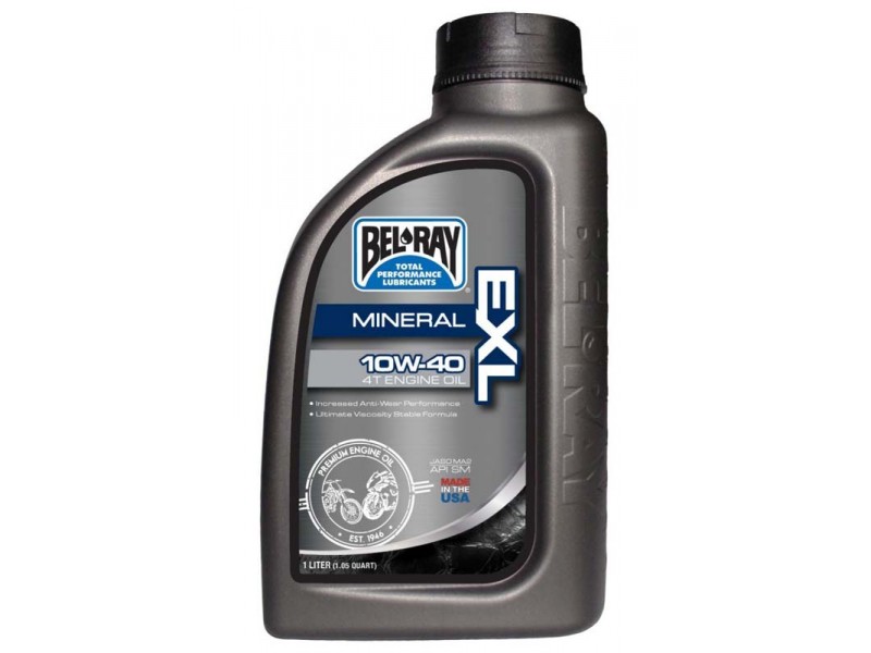 Масло моторне Bel-Ray EXL Mineral 4T Engine Oil [1л], 20w-50