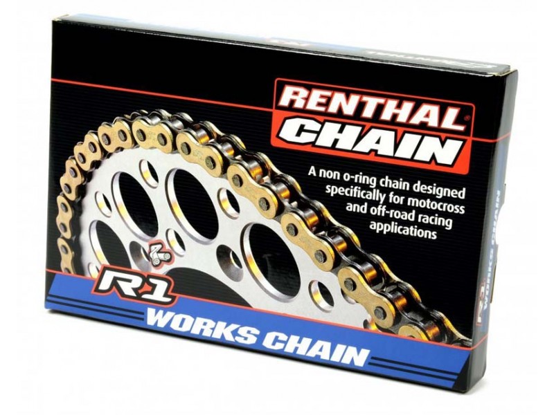 Ланцюг мото Renthal R1 MX Works Chain 428