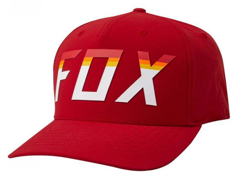 Кепка FOX ON DECK FLEXFIT HAT [CHILI], L/XL