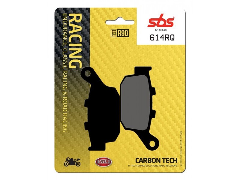 Гальмівні колодки SBS Racing Brake Pads, Carbon Tech 671RQ