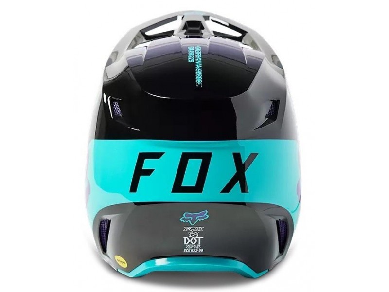 Шлем FOX YTH V1 TOXSYK HELMET [Black]