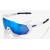 Окуляри Ride 100% SPEEDTRAP - Matte White - HiPER Blue Multilayer Mirror Lens, Mirror Lens