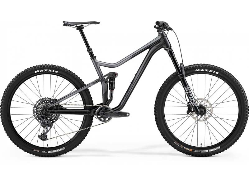 Велосипед MERIDA ONE-FORTY 800 SILK ANTHRACITE/BLACK