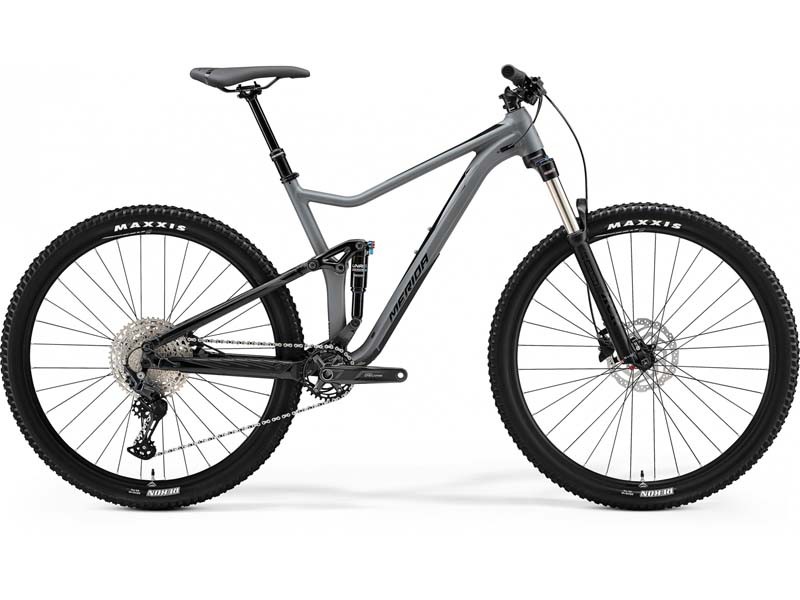 Велосипед MERIDA ONE-TWENTY 400 MATT GREY/GLOSSY BLACK 2022 год