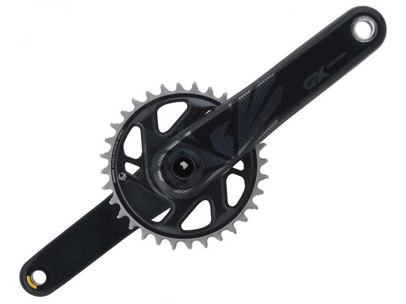 Шатуни Sram GX Carbon Eagle Boost 148 w Direct Mount X-SYNC 2 Chainring Lunar (DUB Cups/Bearings Not Included)