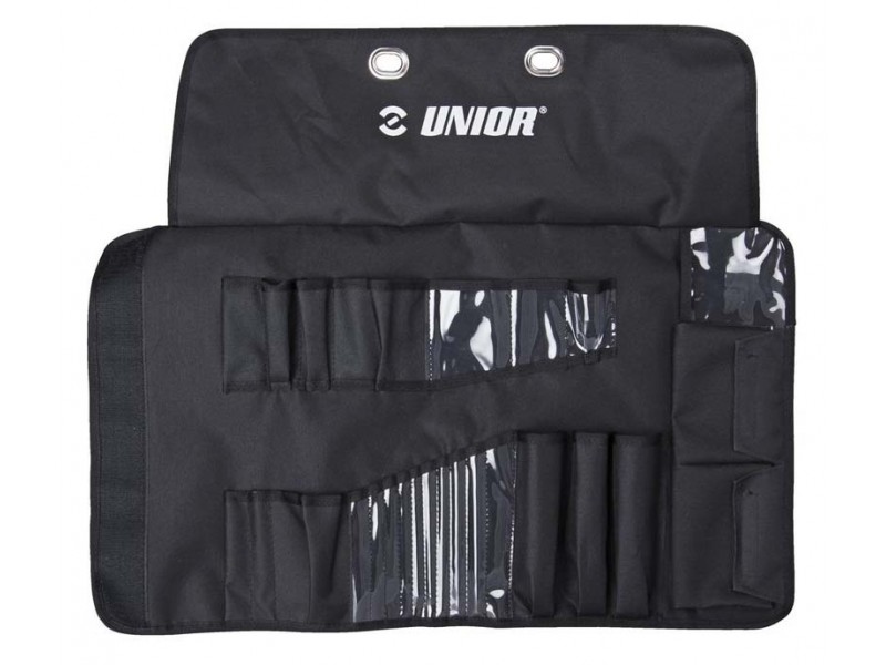 Набір інструментів дорожній Unior 18шт (складна сумка) горизонт. підвіс