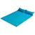 Килимок надувний двомісний з подушкою Naturehike NH18Q010-D, 25 мм, блакитний