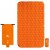 Килимок надувний двомісний з надувним мішком Naturehike FC-11 NH19Z055-P, 65 мм, помаранчевий