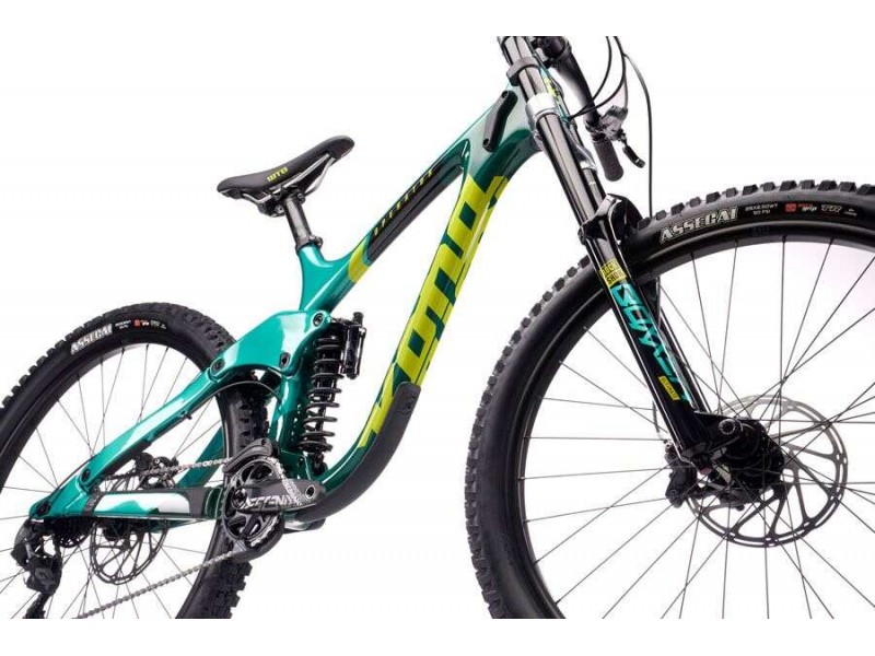 Велосипед гірський Kona Operator CR 2021 (Gloss Dark Green/Metallic Green, M)