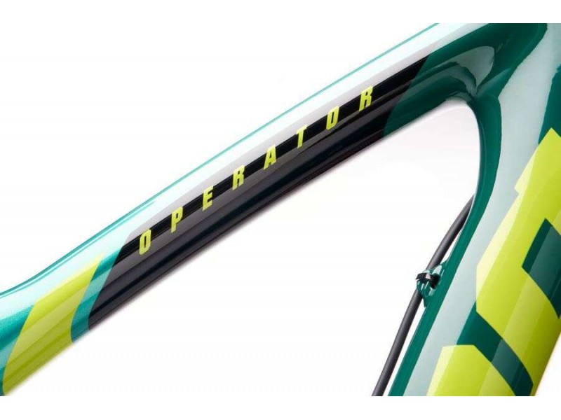 Велосипед горный Kona Operator CR 2021 (Gloss Dark Green/Metallic Green, M)