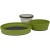 Набір складного посуду Sea To Summit X-Set 3 (Black Pouch, Olive Plate, Olive Bowl, Sand Mug) набір посуду