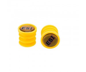 Заглушки руля ESI Bar Plug Yellow, желтые