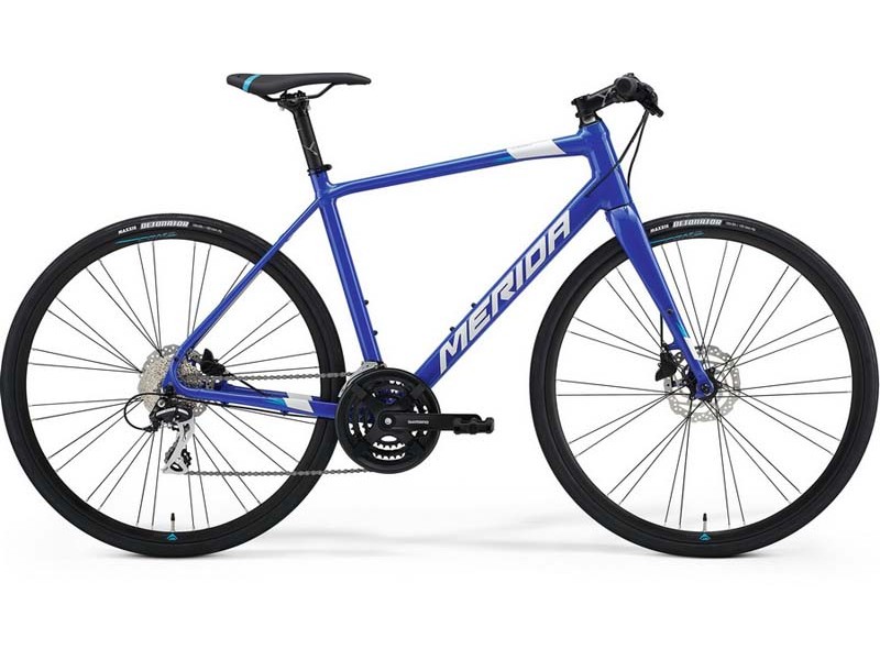 Велосипед MERIDA SPEEDER 100 DARK BLUE(BLUE/WHITE) 2021 год