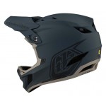 Вело шлем фуллфейс TLD D4 Composite [STEALTH GRAY] 