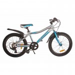 Детский велосипед LEROCK RX20 20 SILVER/BLUE
