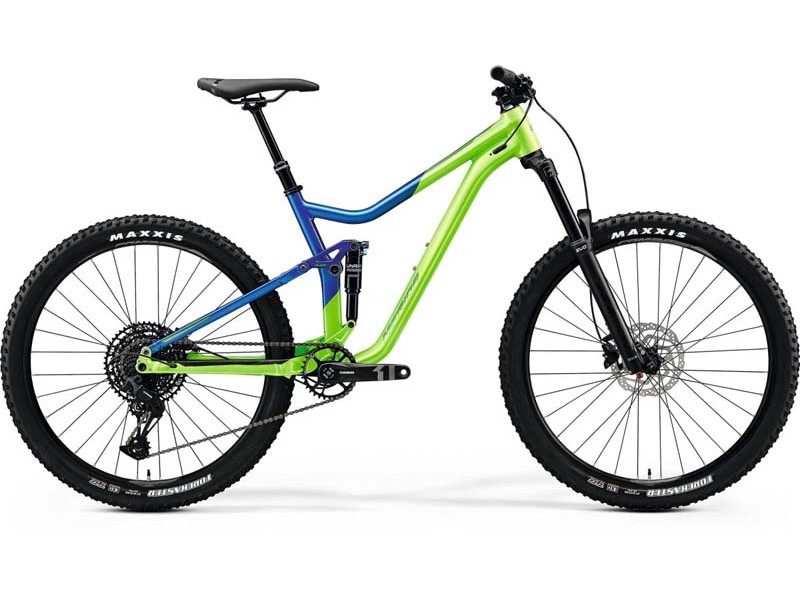 Велосипед Merida One-Forty 400 light green/glossy blue XL