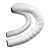 Обмотка руля Lizard Skins DSP V2, толщина 2,5мм, длина 2080мм, Diamond White