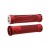 Грипсы ODI AG-2 Signature V2.1 Lock-On Grips - Red/Fire red w/ Red Clamps, красные с красными замками