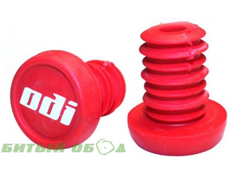 Баренды ODI BMX 2-Color Push in Plugs Refill pack Red w/ White (червоно білі)