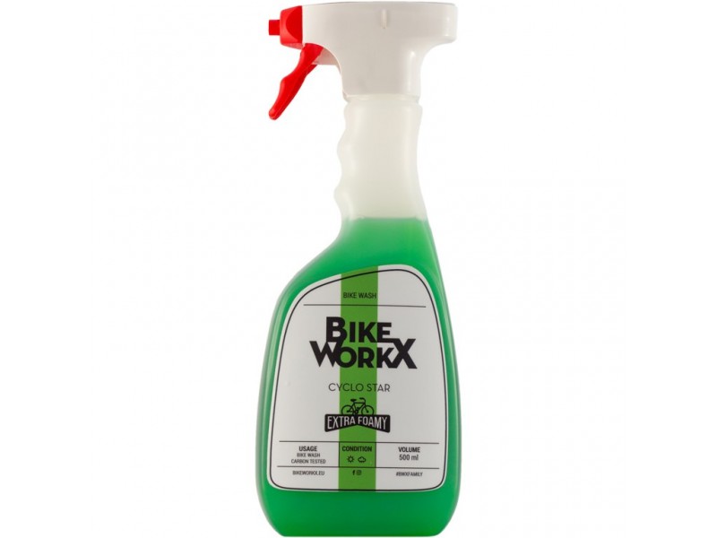 Очищувач BikeWorkX Greener Cleaner Spray Bottle спрей 500 мл
