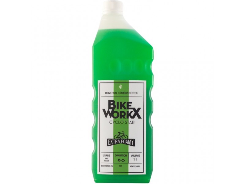Очищувач BikeWorkX Greener Cleaner Bottle банка 1л