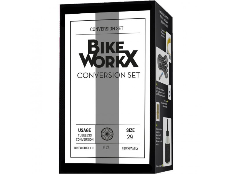 Набір для бескамеркі BikeWorkX Conversion SET 