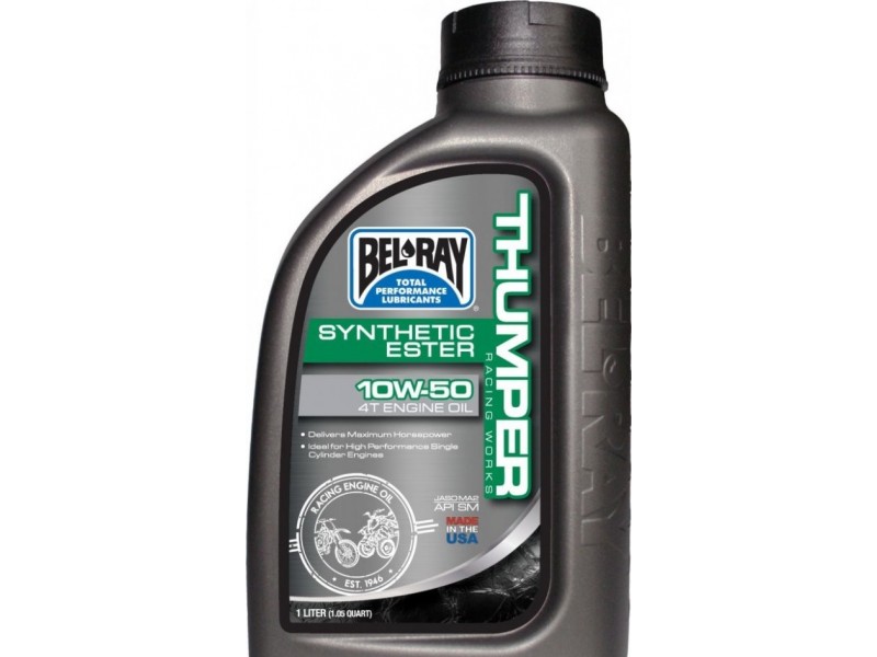 Масло моторное Bel-Ray WORKS THUMPER RACING SYNTHETIC ESTER 4T