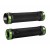Грипсы ODI Ruffian MTB Lock-On Bonus Pack Black w/Grey Clamps (черные с зелеными замками)