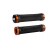 Грипсы ODI Ruffian MTB Lock-On Bonus Pack Black w/Orange Clamps (черные с оранжевыми замками)