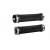 Грипсы ODI Ruffian MTB Lock-On Bonus Pack Black w/Silver Clamps (черные с серебристыми замками)