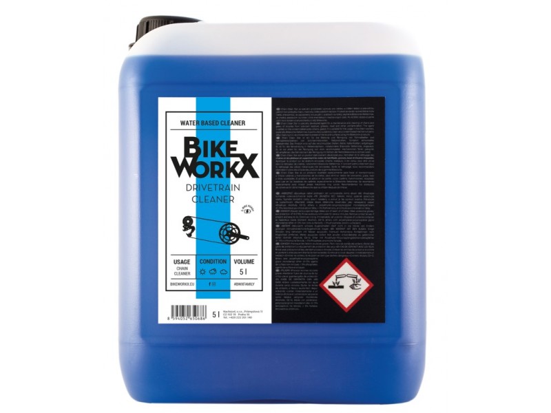 Очищувач BikeWorkX Drivetrain Cleaner банка 5л.