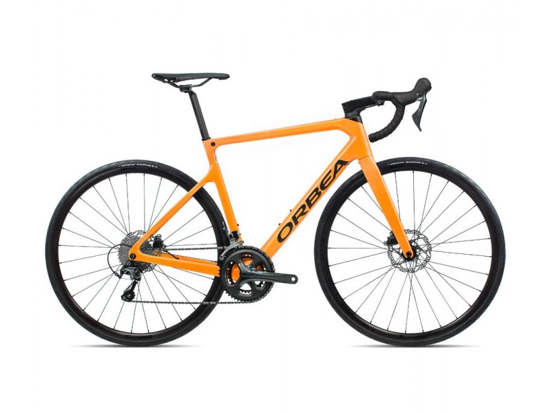 Велосипед Orbea Orca M 40 2021 Amber Orange (Gloss)- Black (Matte)