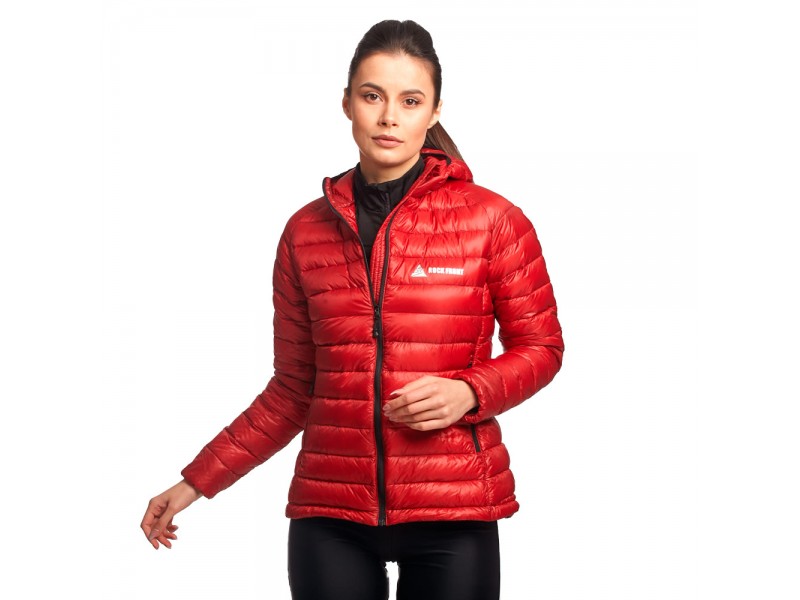 Женская пуховая куртка ROCK FRONT Mistral UL (2022) - Красный