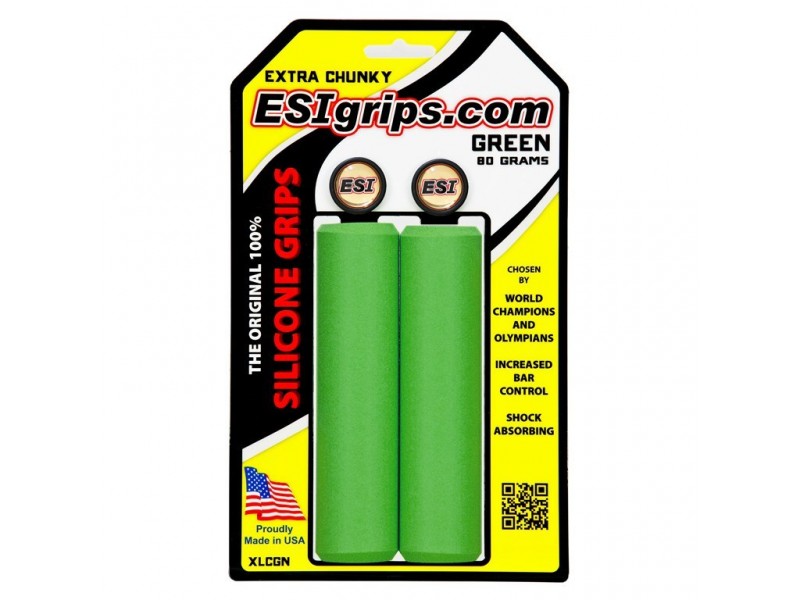 Гріпси ESI Extra Chunky Green (зелені)