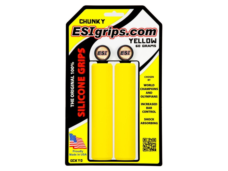 Гріпси ESI Chunky Yellow (жовті)
