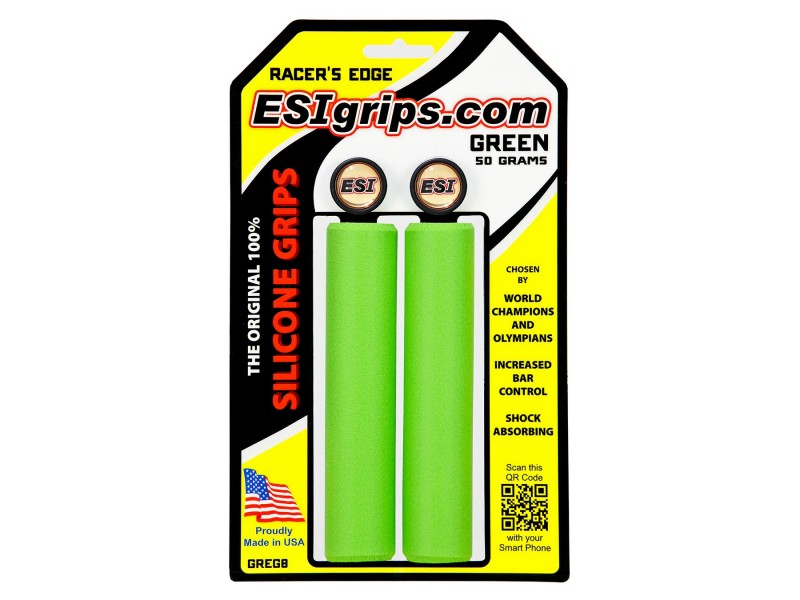 Гріпси ESI racer's Edge Green (зелені)